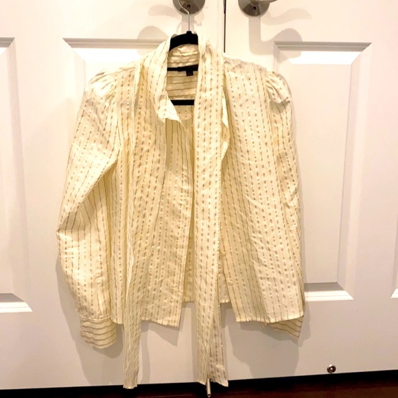 Rachel Zoe Tops - Rachel Zoe button down puff shoulder top